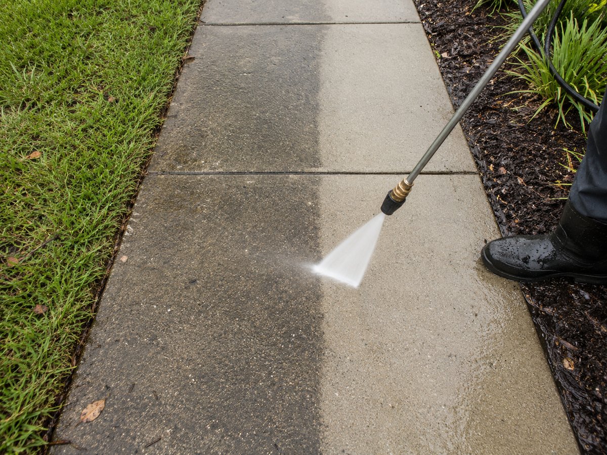 Sidewalk Cleaning — Acadiana Pressure Washing LLC